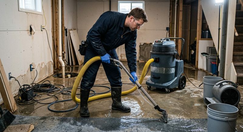 Basement Water Removal in Gilbert, AZ