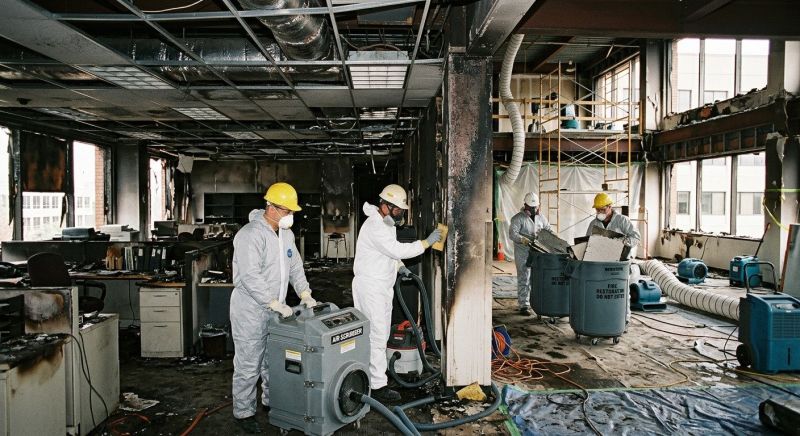 Commercial Fire Damage Repair in Scottsdale, AZ