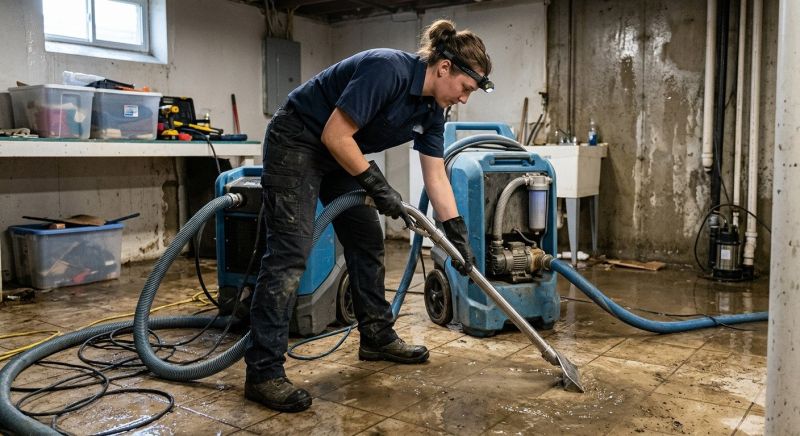 Emergency Water Damage Cleanup in Wilmington, NC