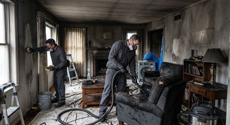 Fire Damage Cleaning in Mesa, AZ