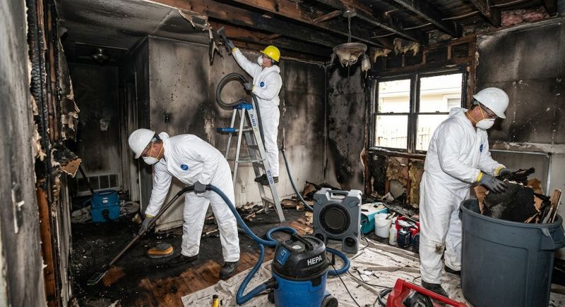 Fire Damage Cleanup in Gilbert, AZ
