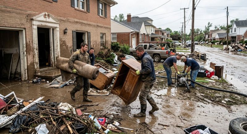 Flood Damage Cleanup in Santa Rosa, CA