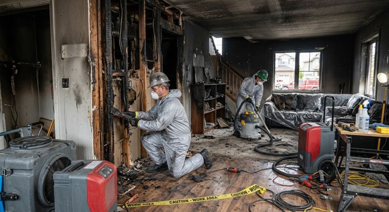 Residential Fire Restoration in Scottsdale, AZ