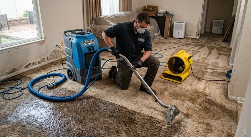 Wet Carpet Drying in Napa, CA