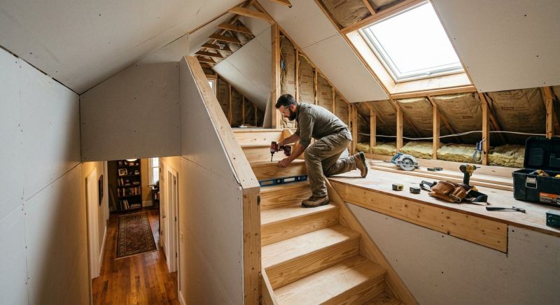 Attic Apartment Installation in Conroe, TX