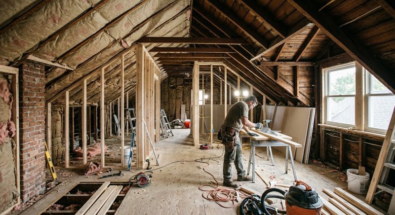 Attic Conversion Service in Alpharetta, GA
