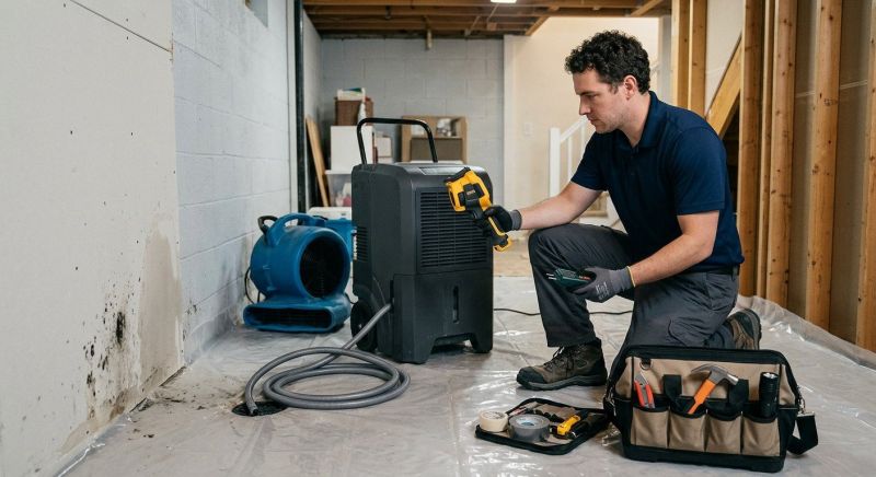Basement Drying in Santa Rosa, CA