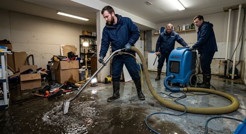 Basement Water Extraction in Phoenix, AZ