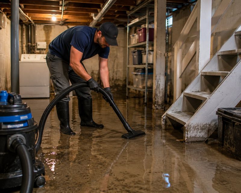 Basement Water Mitigation in Santa Rosa, CA