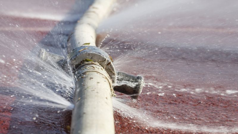 Burst Pipe Cleanup in Napa, CA