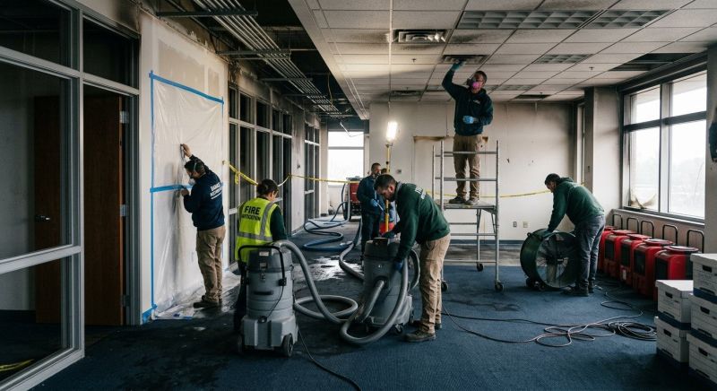 Commercial Fire Mitigation in Mesa, AZ