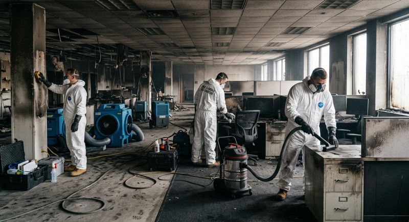 Commercial Fire Mitigation in Gilbert, AZ