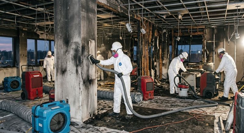 Commercial Fire Restoration in Gilbert, AZ