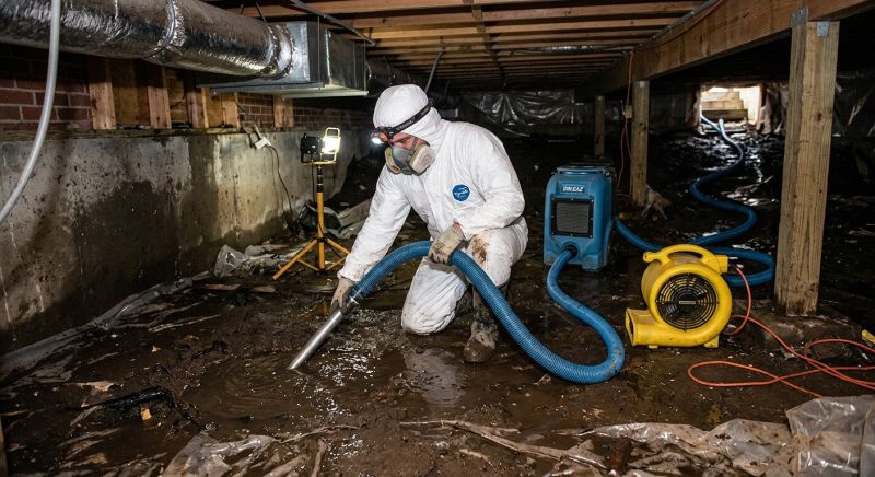 Crawlspace Water Restoration in Napa, CA