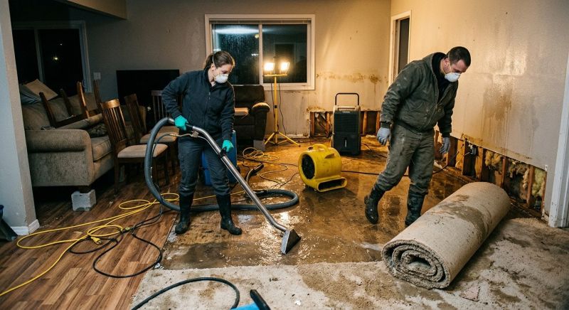 Emergency Water Damage Cleanup in Chandler, AZ