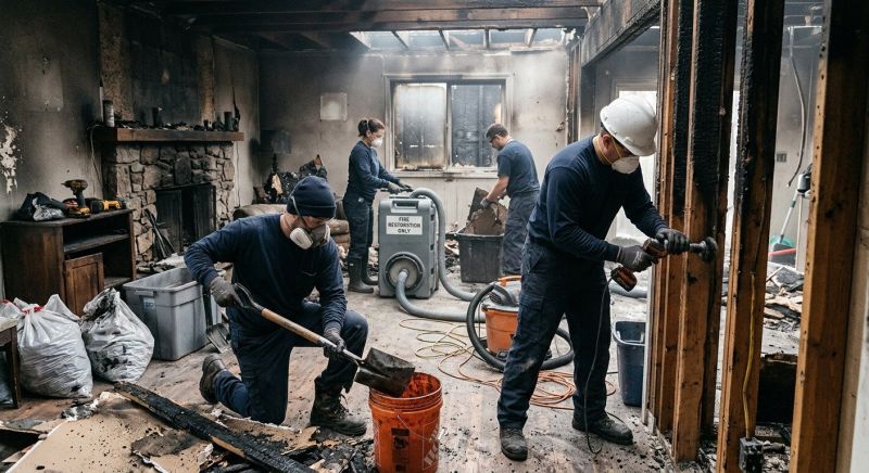 Fire Damage Cleaning in Gilbert, AZ