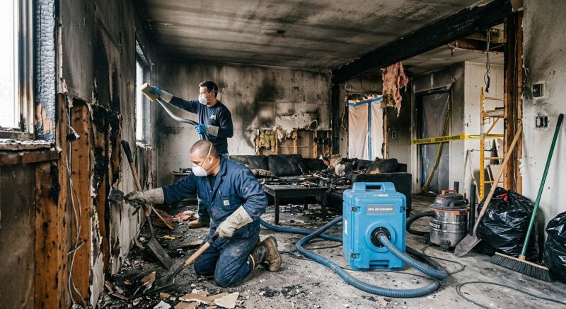 Fire Damage Cleaning in Phoenix, AZ