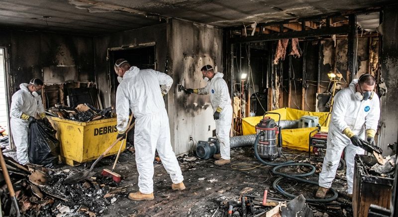Fire Damage Cleanup in Scottsdale, AZ