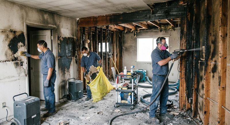 Fire Damage Cleanup in Gilbert, AZ