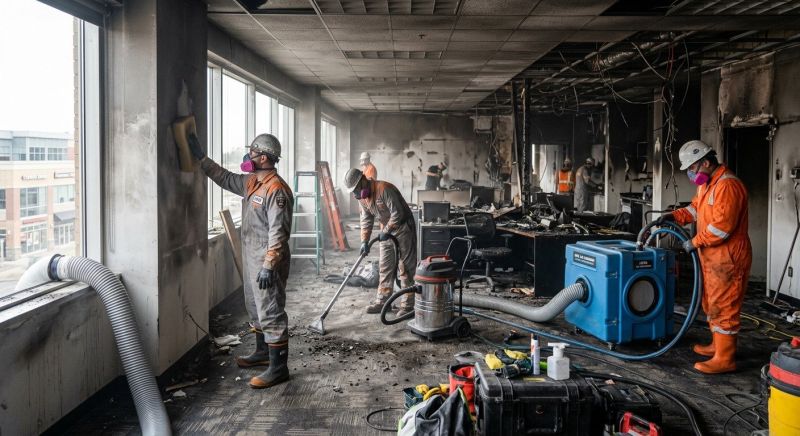 Fire Damage Cleanup in Phoenix, AZ