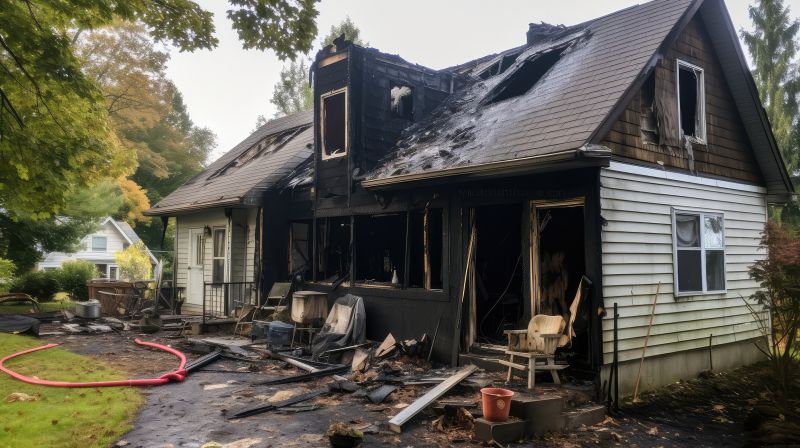 Fire Damage Reconstruction in Gilbert, AZ