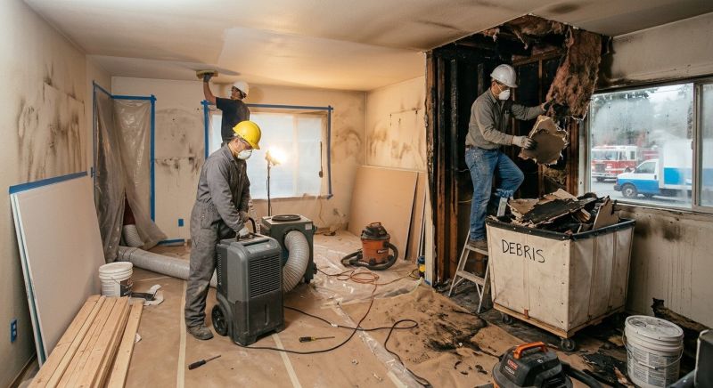 Fire Damage Repair in Gilbert, AZ