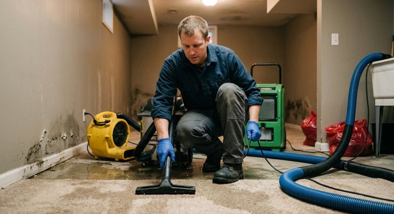 Flooded Basement Cleanup in Chandler, AZ
