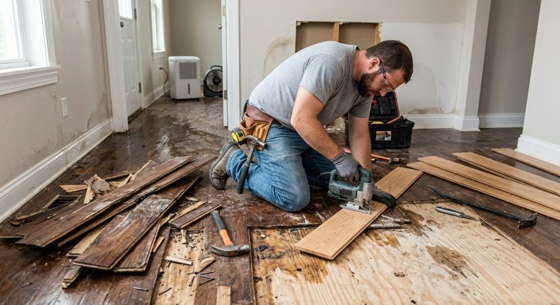 Flooded Floor Repair in Napa, CA