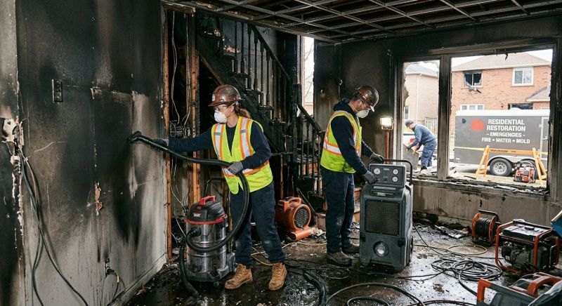 House Fire Recovery in Gilbert, AZ