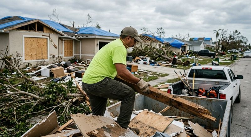Hurricane Damage Restoration in Kansas City, KS