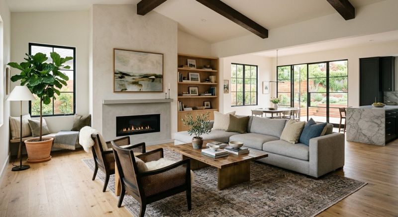Living Room Remodeling in Conroe, TX