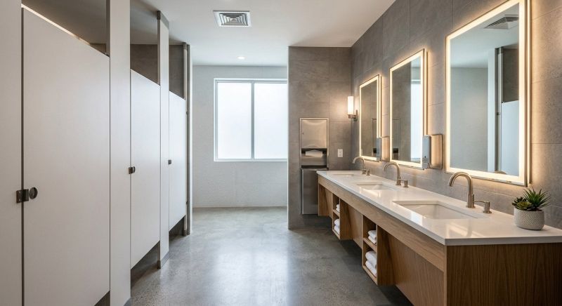 Office Restroom Renovation in Littleton, CO
