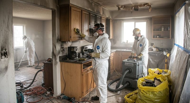 Residential Fire Restoration in Gilbert, AZ