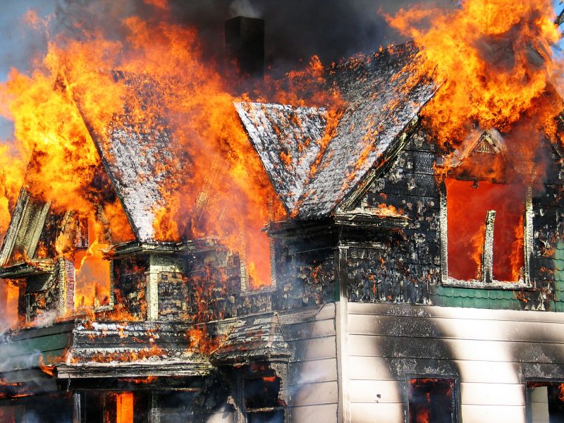 Residential Fire Restoration in Gilbert, AZ