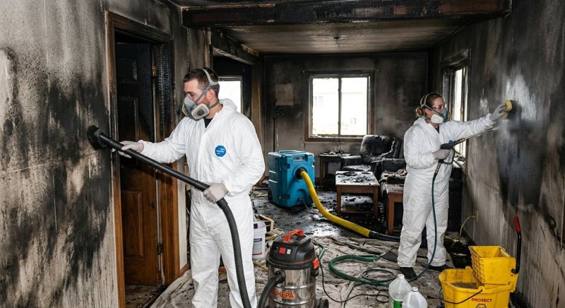 Smoke Damage Restoration in Gilbert, AZ