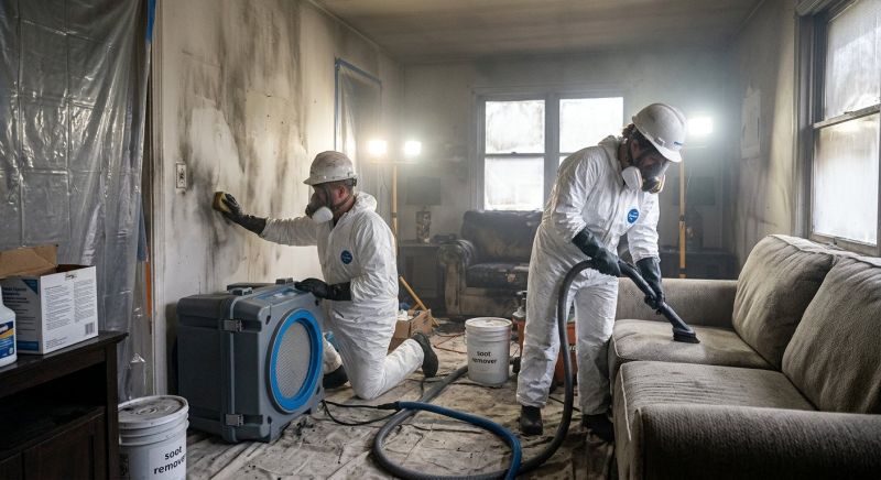 Soot Cleaning in Mesa, AZ