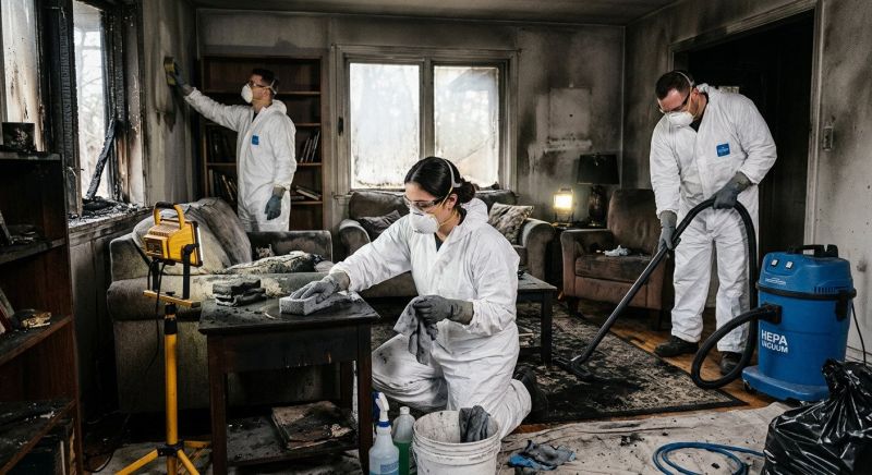Soot Damage Repair in Mesa, AZ
