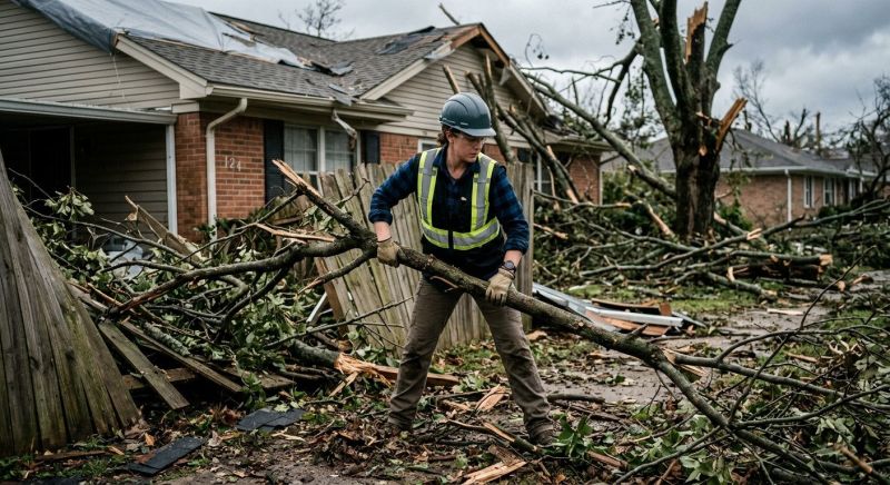 Storm Damage Repair in Overland Park, KS