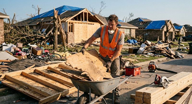 Tornado Damage Repair in Kansas City, KS