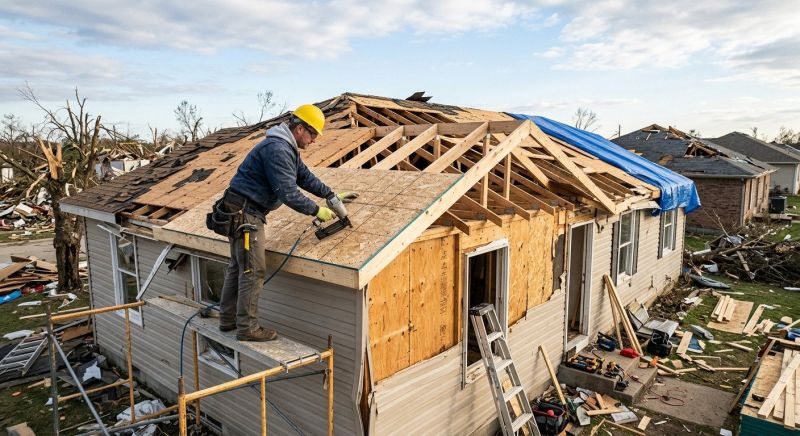 Tornado Damage Repair in Kansas City, KS