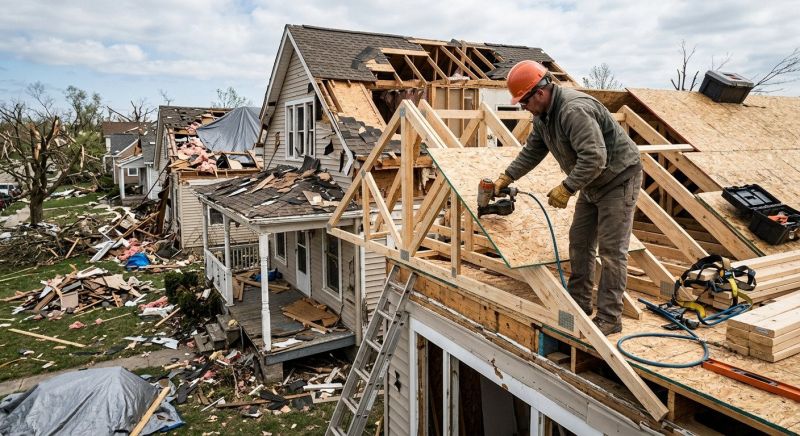 Tornado Damage Restoration in Kansas City, KS