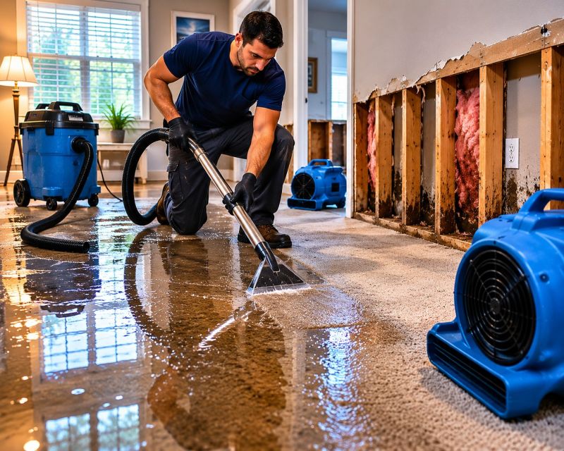 Water Damage Cleanup in Gilbert, AZ