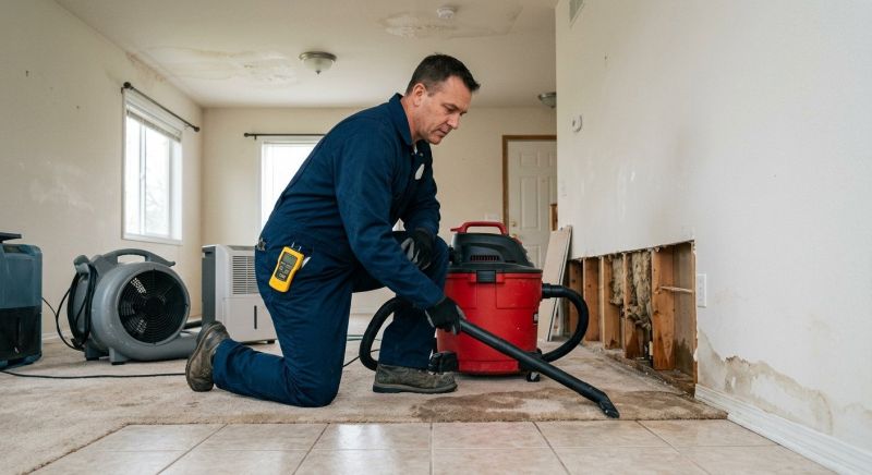 Water Damage Cleanup in Gilbert, AZ