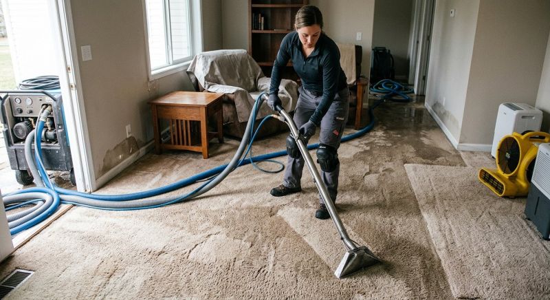 Wet Carpet Drying in Napa, CA