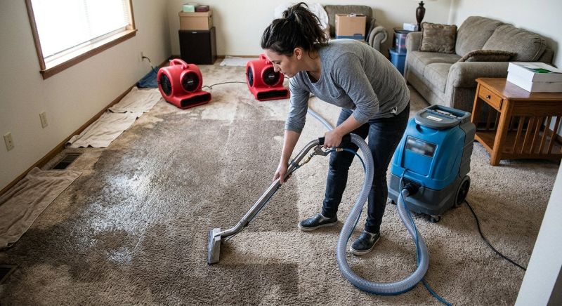 Wet Carpet Drying in Phoenix, AZ